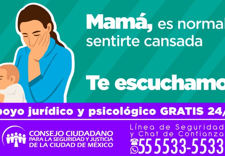 BUSCAN MAMÁS APOYO EMOCIONAL POR PROBLEMAS FAMILIARES, DEPRESIÓN Y ANSIEDAD